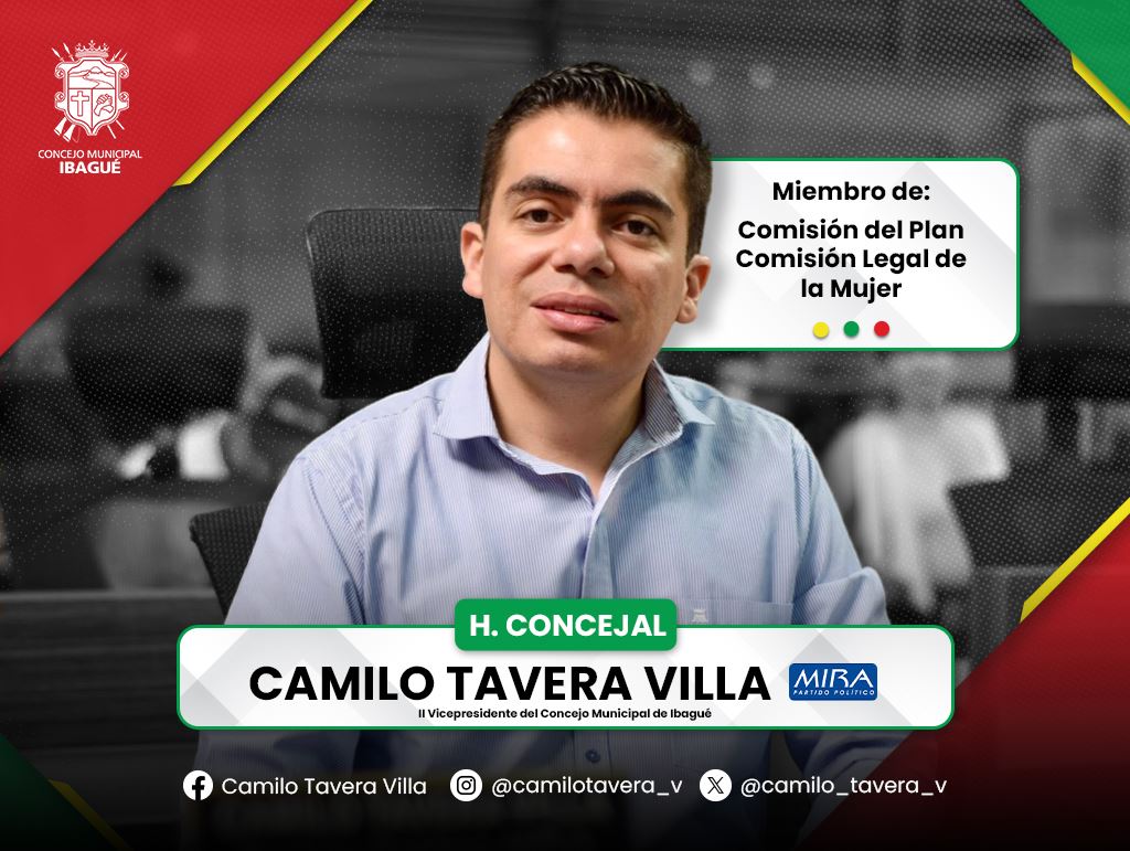Retrato de Camilo Tavera Villa