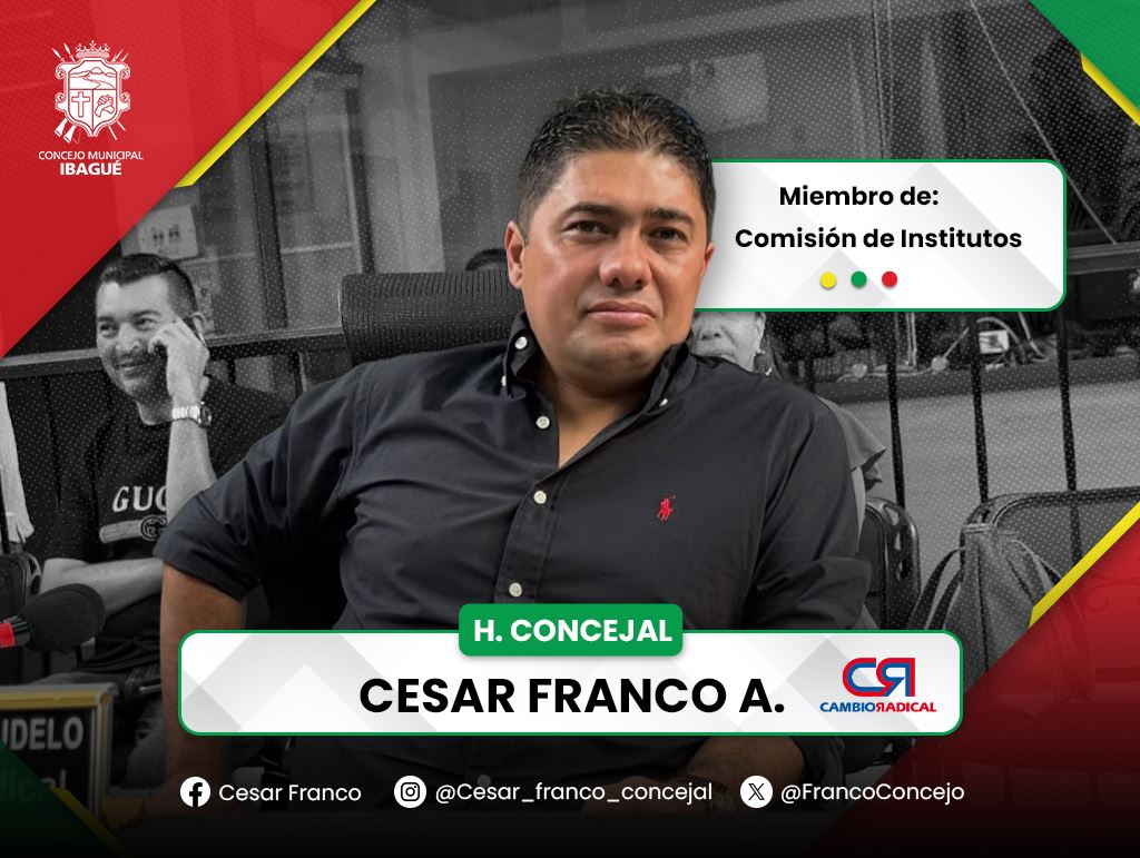 Retrato de Cesar Eugenio Franco Agudelo
