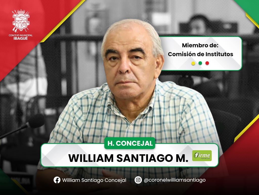 Retrato de William Santiago Molina