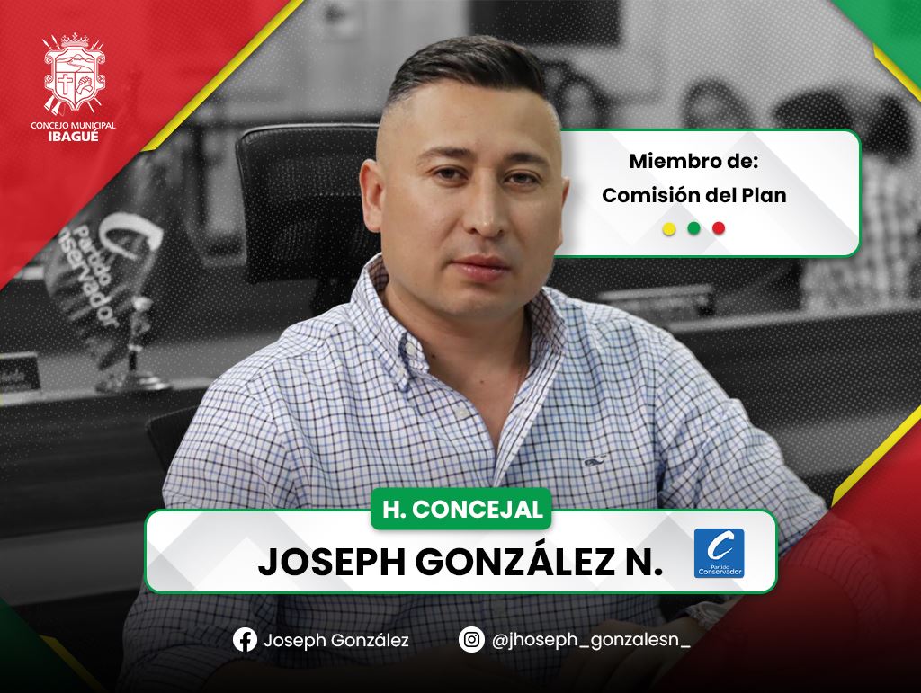 Retrato de Joseph Martin Gonzalez Naranjo