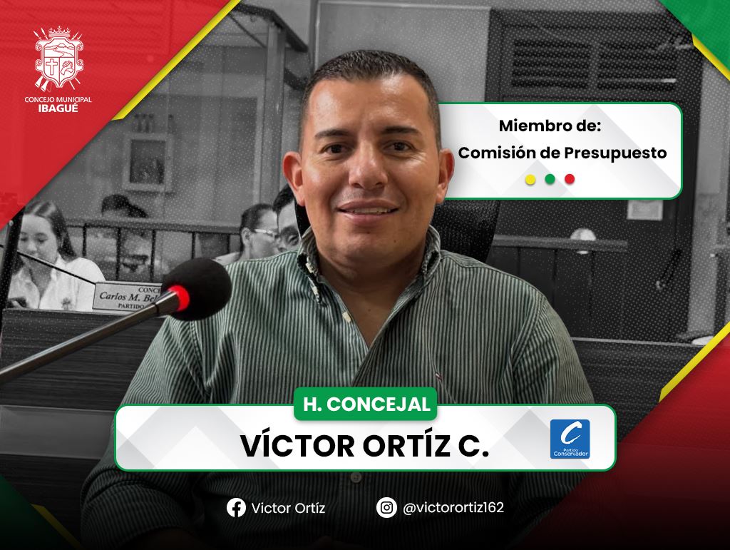 Retrato de Victor Alfonso Ortiz Cepeda